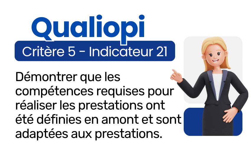 Indicateur 21 Qualiopi compรฉtences intervenants internes externes