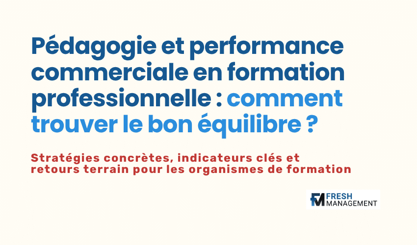 pรฉdagogie et commercial logiciel gestion organisme de formation