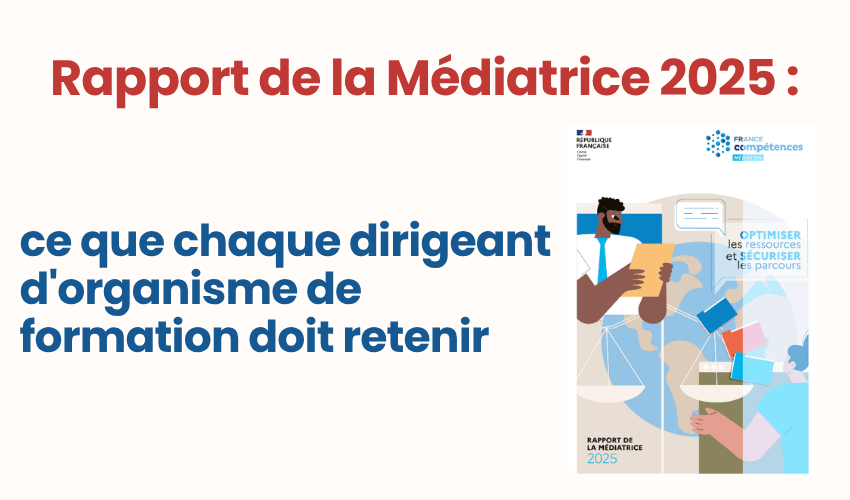 Rapport de la Médiatrice 2025