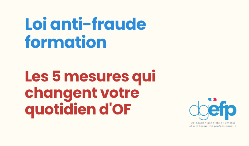 Loi anti-fraude formation